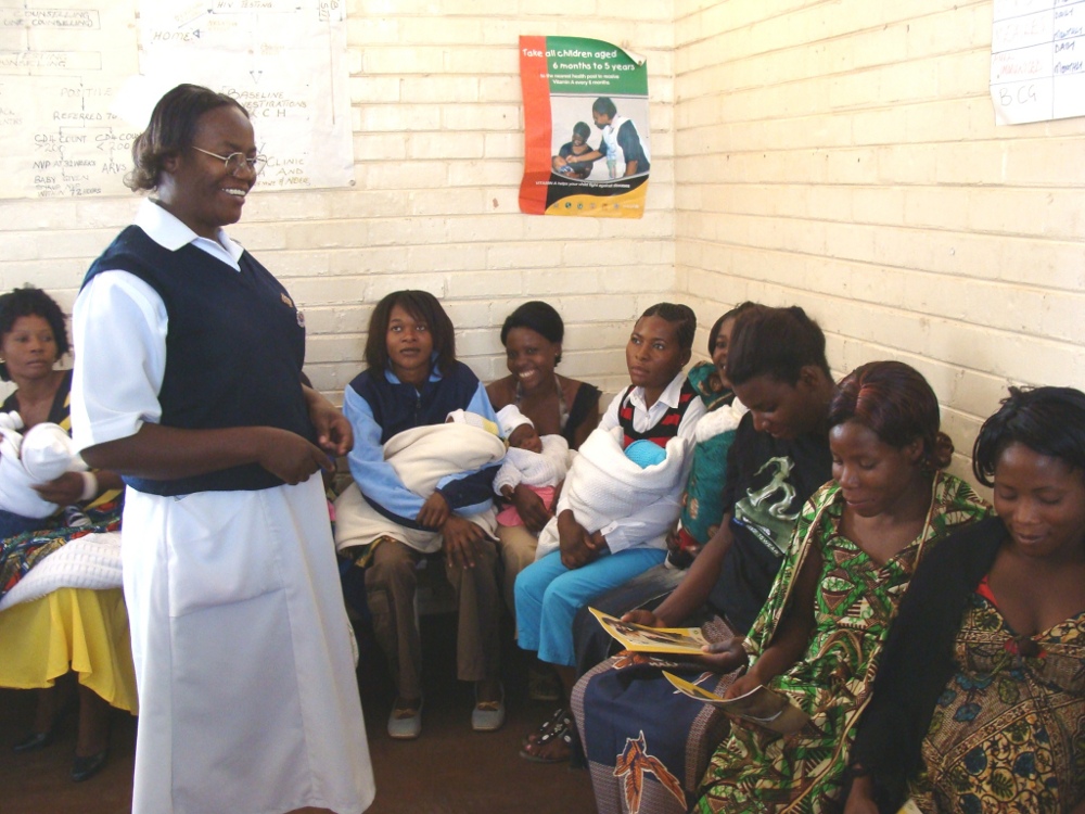 A photo from Safe Motherhood's work in Zambia